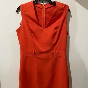 Cute Orange Summer Dress